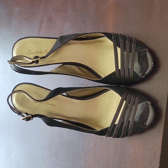 Charlotte Russe brown heels - Picture 2 of 3